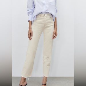 Zara straight leg jeans